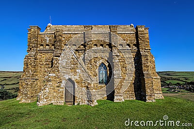 St Catherineâ€™s Chapel Abbotsbury, Dorset Stock Photo